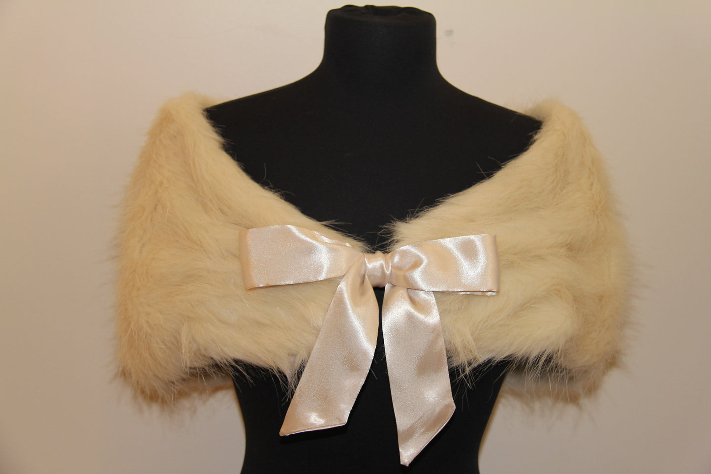 Champagne Fur Wrap