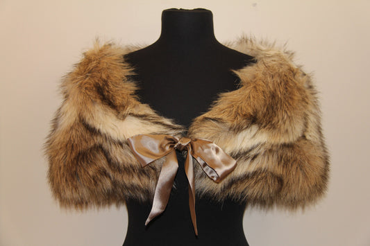 Fox Mix Fur Wrap