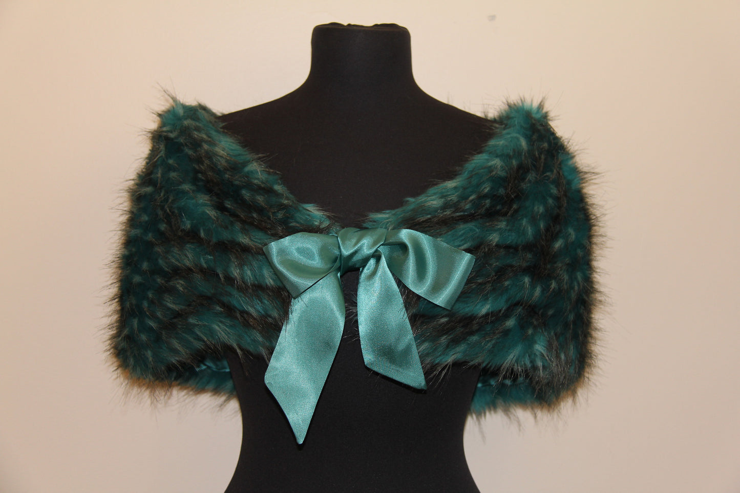 Aqua Mix Fur Wrap