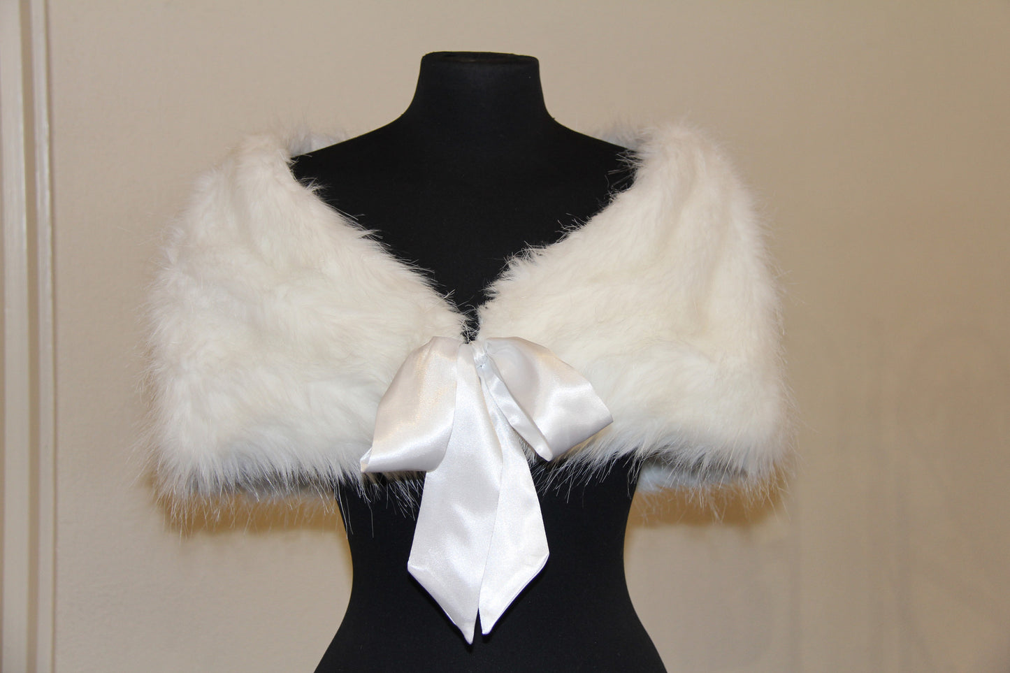Snow White Fur Wrap